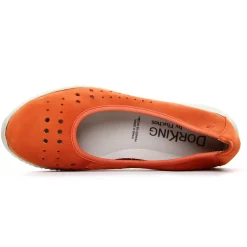 Ballerines Confort Dorking Silver D8228 Orange