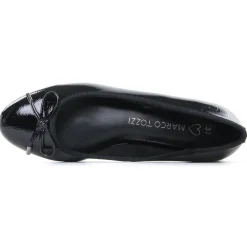 Ballerines Talon Marco Tozzi 22208 Black Patent