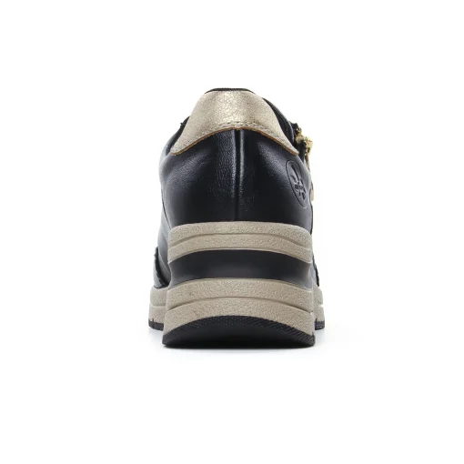 Baskets Compensees Rieker N9301-00 Noir