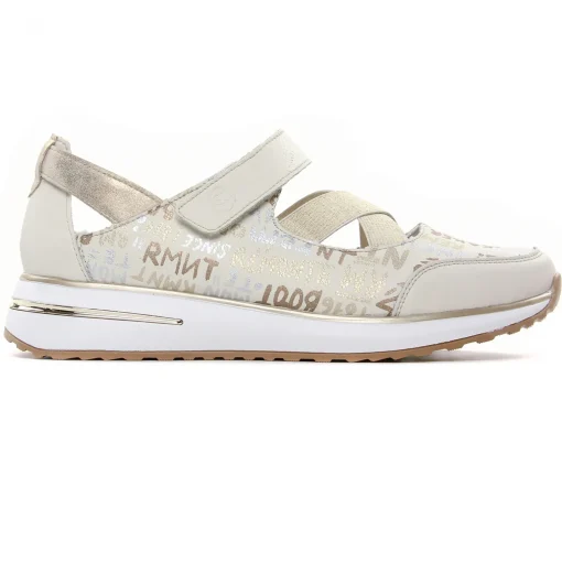 Baskets Mode Remonte D1G05-80 Offwhite Silver