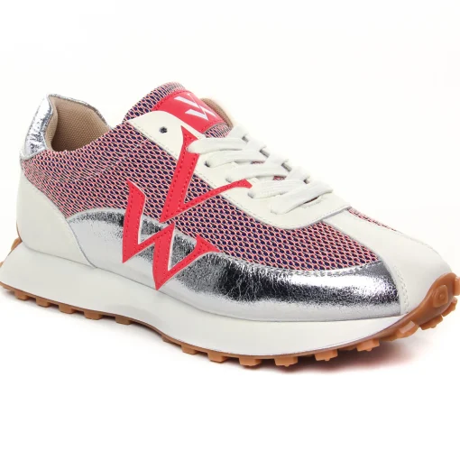 Baskets Mode Vanessa Wu Mona Bk2715 Corail