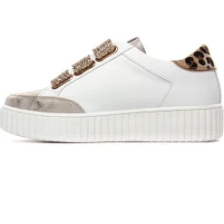 Baskets Plateforme Cl11 79 Leopard