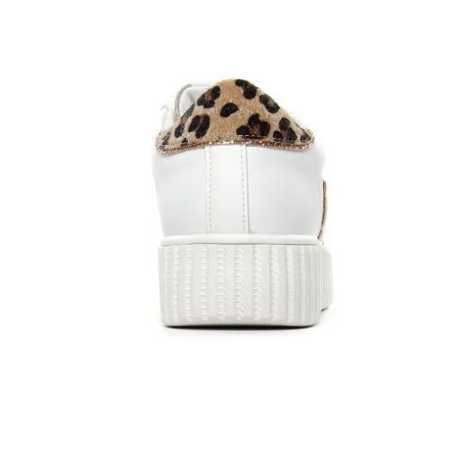Baskets Plateforme Cl11 79 Leopard