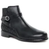 Boots Jodhpur Scarlatine Co99327 Noir Noir Lisse