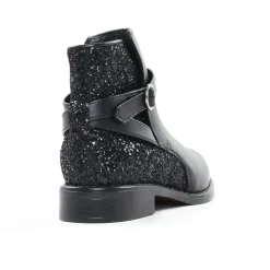 Boots Jodhpur Scarlatine Co99327 Noir Noir Lisse