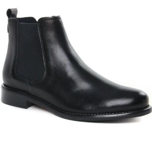 Boots Élastiquées Scarlatine Co77545 B Noir Lisse