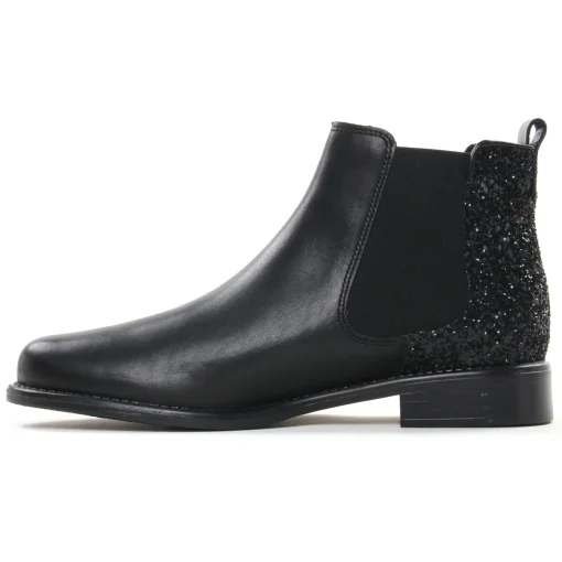Boots Élastiquées Scarlatine Co77545 Noir Glitter