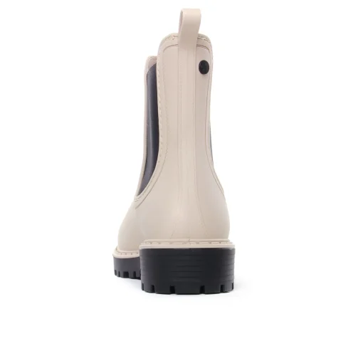 Boots Élastiquées Tamaris 25359 Ivory Black