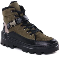 Bottines À Lacets Mamzelle Poula Kaki