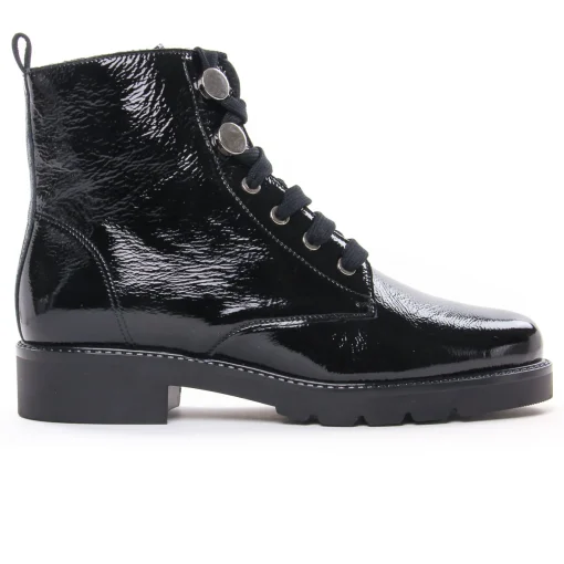 Bottines À Lacets Scarlatine Co77707 Ca Noir Naplack