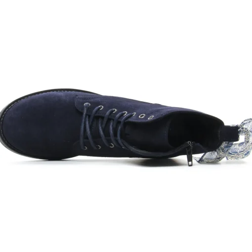 Bottines À Lacets Scarlatine Madonna Marine