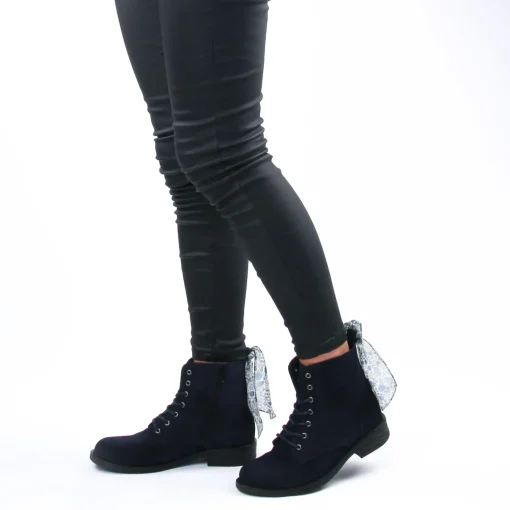 Bottines À Lacets Scarlatine Madonna Marine
