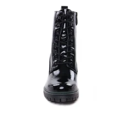 Bottines À Lacets Tamaris 25241 Black Patent