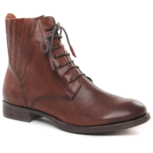 Bottines Marco Tozzi 25102 Cognac Antic