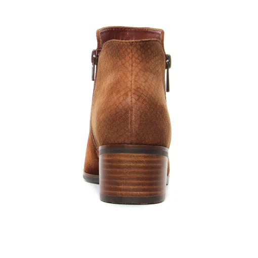 Bottines Talon Fugitive Racine Chataigne