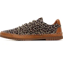 Derbys Coco Et Abricot Maire Leopard