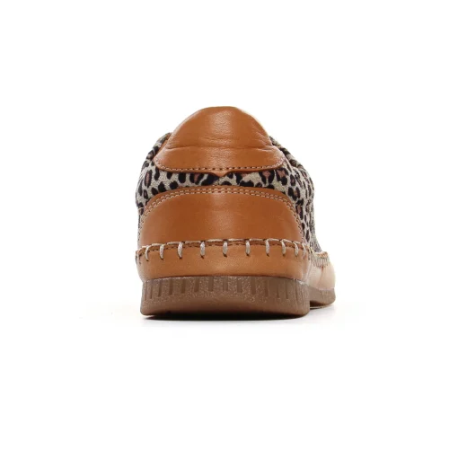 Derbys Coco Et Abricot Maire Leopard