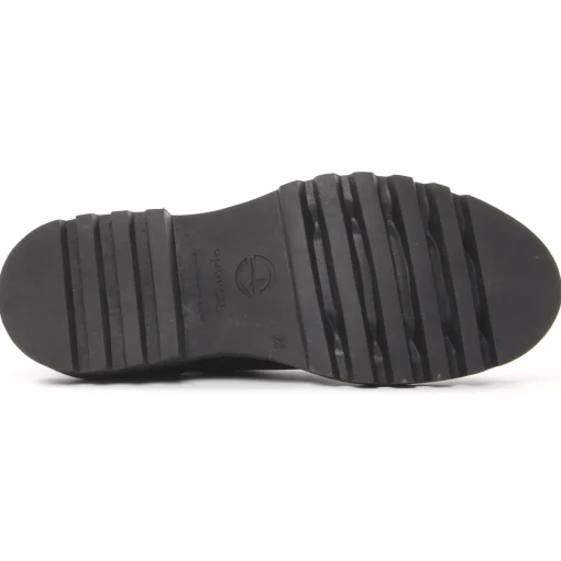 Derbys Tamaris 23742 Black Leather