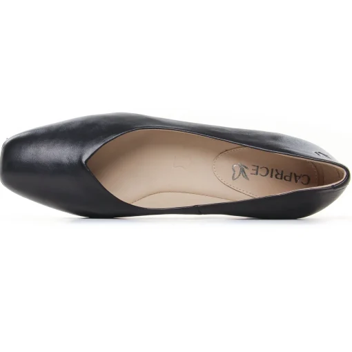 Escarpins Trotteur Caprice 22315 Black Nappa