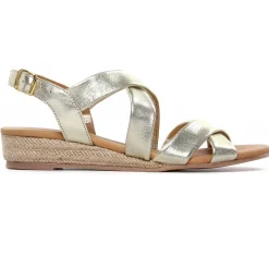 Espadrilles Compensées Scarlatine Co45397 Carrara