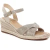 Espadrilles Compensées Tamaris 28367 Lt Gold Glam