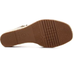 Espadrilles Compensées Tamaris 28367 Lt Gold Glam