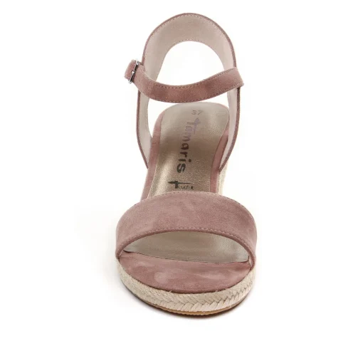 Espadrilles Compensées Tamaris 28300 Old Rose