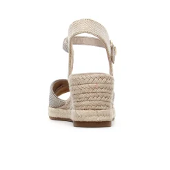 Espadrilles Compensées Tamaris 28367 Lt Gold Glam