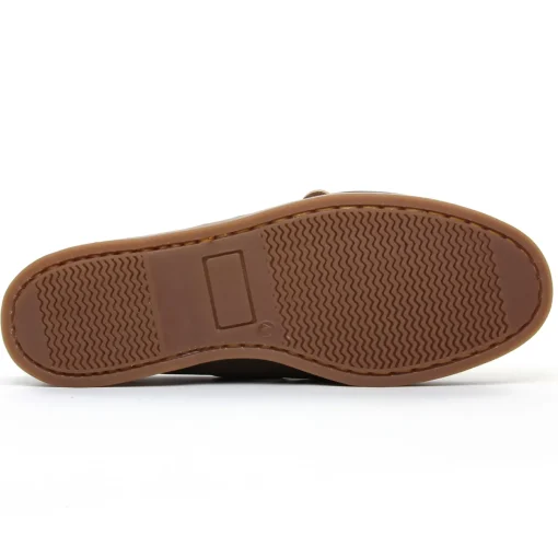 Mocassins Bateaux Yann Bolligen 1421 Nubuck Marron