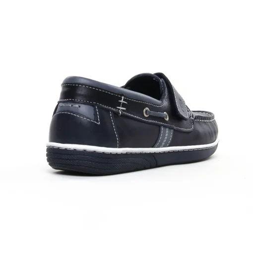 Mocassins Bateaux Yann Bolligen 2064 Marine