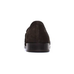 Mocassins Brett Sons James V Velours Marine