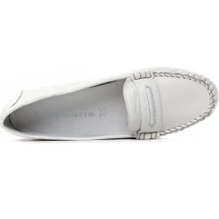 Mocassins Confort Tamaris 24205 White Leather
