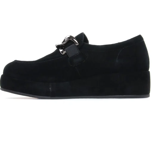 Mocassins Plateforme Adige Neuf Noir
