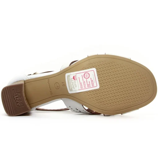 Nu-Pieds Brides Tamaris 28052 White