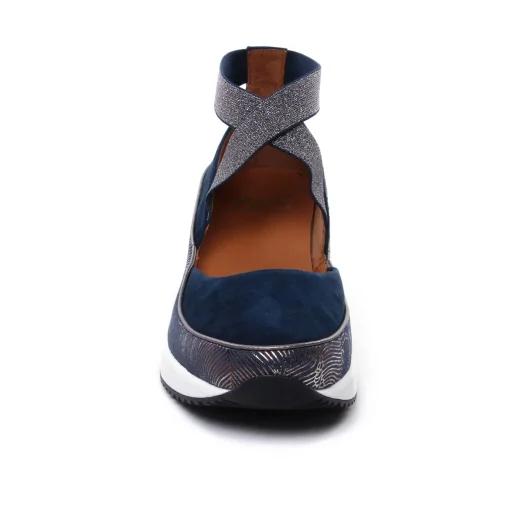Nu-Pieds Compensés Mamzelle Volou Navy Navy