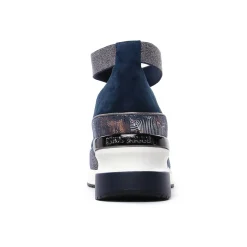 Nu-Pieds Compensés Mamzelle Volou Navy Navy