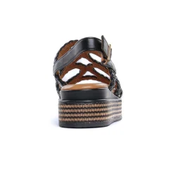 Nu-Pieds Compensés Marco Tozzi 28700 Black
