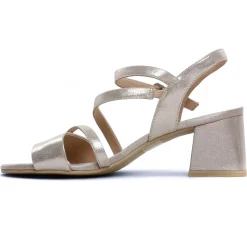 Nu-Pieds Talon Caprice 28300 Taupe Sue Met