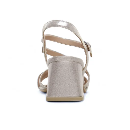 Nu-Pieds Talon Caprice 28300 Taupe Sue Met