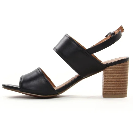 Nu-Pieds Talon Marco Tozzi 28301 Black Antic