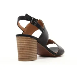 Nu-Pieds Talon Marco Tozzi 28301 Black Antic