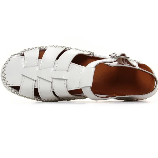 Sandales Coco Et Abricot Magescq Blanc