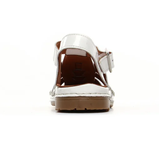 Sandales Coco Et Abricot Magescq Blanc
