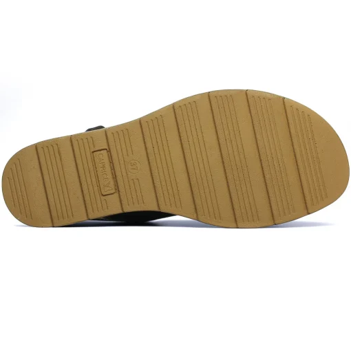 Sandales Compensées Caprice 28753 Black Nubuc