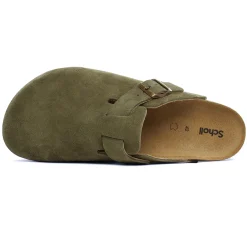 Sandales Scholl Olivier Suede Khaki