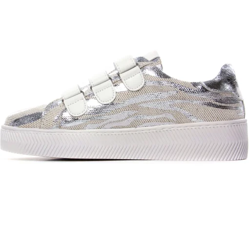 Tennis Plateforme Vanessa Wu Laurine Bk2778 Argent