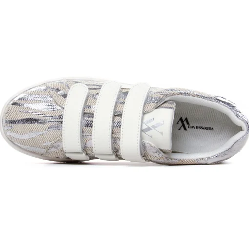 Tennis Plateforme Vanessa Wu Laurine Bk2778 Argent