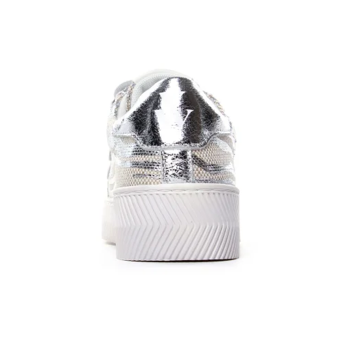Tennis Plateforme Vanessa Wu Laurine Bk2778 Argent