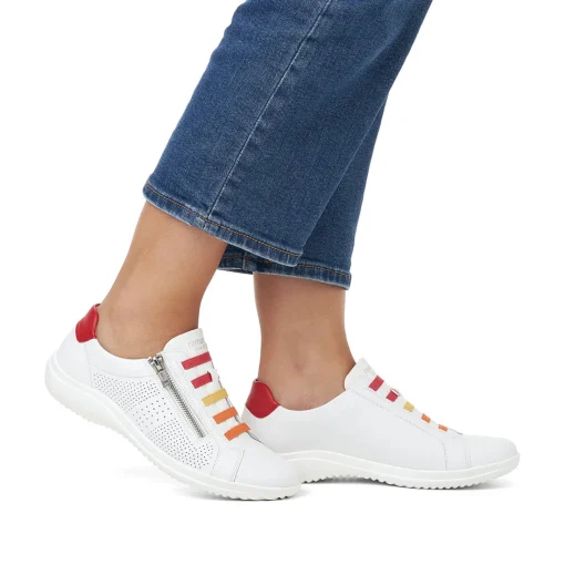 Tennis Remonte D1E02-80 Weiss Rosso
